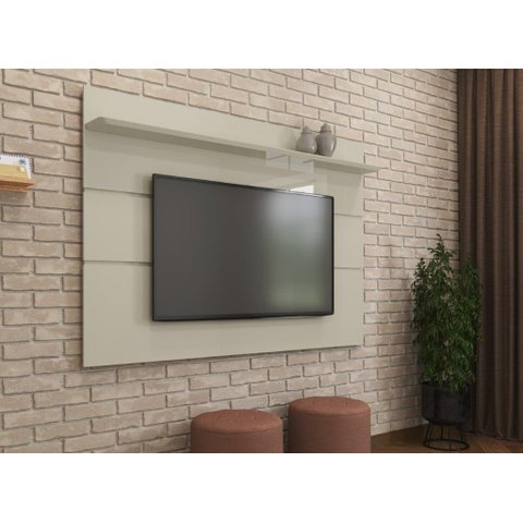 Painel Pr 1.80m para Tv até 75'' Cor Off White