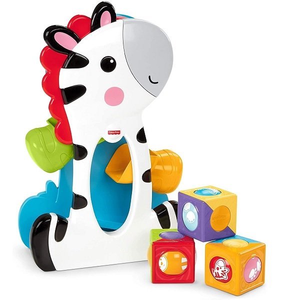 Fisher Price Zebra Blocos Surpresa Mattel CGN63 - 2