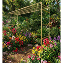 Ver imagem 5 de Gazebo Telado Pergolado, Castacristal, Decoração Natural, 300cm