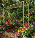 Ver imagem 5 de Gazebo Telado Pergolado, Castacristal, Decoração Natural, 300cm