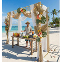 Ver imagem 4 de Gazebo Telado Pergolado, Castacristal, Decoração Natural, 300cm