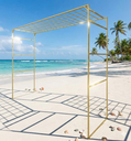 Ver imagem 3 de Gazebo Telado Pergolado, Castacristal, Decoração Natural, 300cm