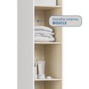 Ver imagem 5 de Guarda-Roupa Modulado 1 Porta Infinity Branco