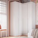 Ver imagem 7 de Guarda-Roupa Modulado 1 Porta Infinity Branco