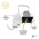 Ver imagem 2 de Spot Luminária Embutir Móvel 2w Bco Quente Bivolt Envio 24h - Preto - Bco Quente - 110v 220v (bivolt