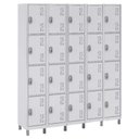 Ver imagem 5 de Armario Locker de Aço 20 Portas para Academias e Escritórios:azul