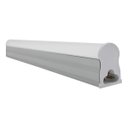 Ver imagem 1 de Led Tubular T5 60cm 10w C/calha Acoplada Completa Luz Frio Luz Branco-frio 127/220v