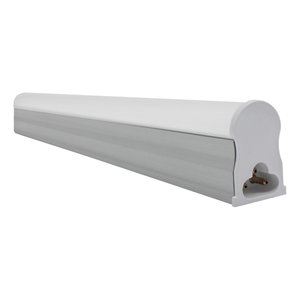 Led Tubular T5 60cm 10w C/calha Acoplada Completa Luz Frio Luz Branco-frio 127/220v