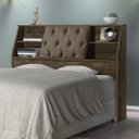 Ver imagem 1 de Cabeceira Cama Queen 4 Nichos Nubia 