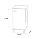 Ver mais imagens de Balcão Multiuso Porta Filtro de Água 1 Porta 40 cm Montado – Amadeirado Cinza