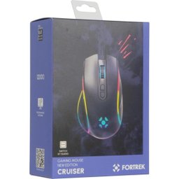 Mouse Gamer Fortrek Cruiser New Edition 12000 Dpi Rgb Preto - 5 Mouse Gamer Fortrek Cruiser New Edition 12000 Dpi Rgb Preto - 5