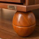 Ver mais imagens de Guarda-Roupa 3 Portas Estrutura em Madeira Clean - Cedro