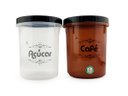 Ver imagem 1 de Conjunto Potes Para Café e Açúcar Conservador de Alimento Redondo Acoplado Nitron C/ Tampa Rosca 2L