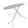 Tábua de Passar Roupa em Aço com Altura Regulável Suporte para Ferro e Prateleira Top Plus Estampa Branco - 2
