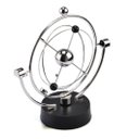 Ver imagem 2 de Pêndulo de Newton Cinético Giratório Magnético Esferas Enfeite Decoração Mesa