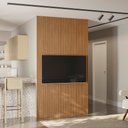 Ver imagem 2 de Painel Decorativo Ripado para Parede Mahalo 140x250 MDP Nature G77 - Gran Belo