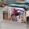 Cama Infantil Quarto Menina Menino Adesivado 100% Mdf com Colchão Moveis House Homem Aranha Ad - 4
