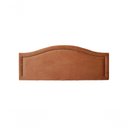Ver imagem 2 de Cabeceira Queen Curva Luxo 160x60 Veludo Terracota - Tachas Fumê
