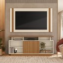 Ver imagem 1 de Rack Salvador com Painel Real para Tv 65 Polegadas