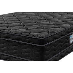 Colchão Queen Ortopédico Black 158x198x32 Double Face Espuma D33 Preto - 4