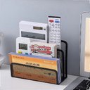 Ver imagem 7 de Organizador Mesa Suporte Documentos Papel Cartas Aço Aramado