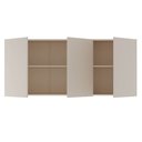 Ver imagem 5 de Ponte com Cabeceira Planejada Queen 3 Portas com LED Samambaia CabeCasa MadeiraOriginals Off White