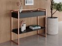 Ver imagem 4 de Aparador Bancada Buffet Industrial - Preto/cobre