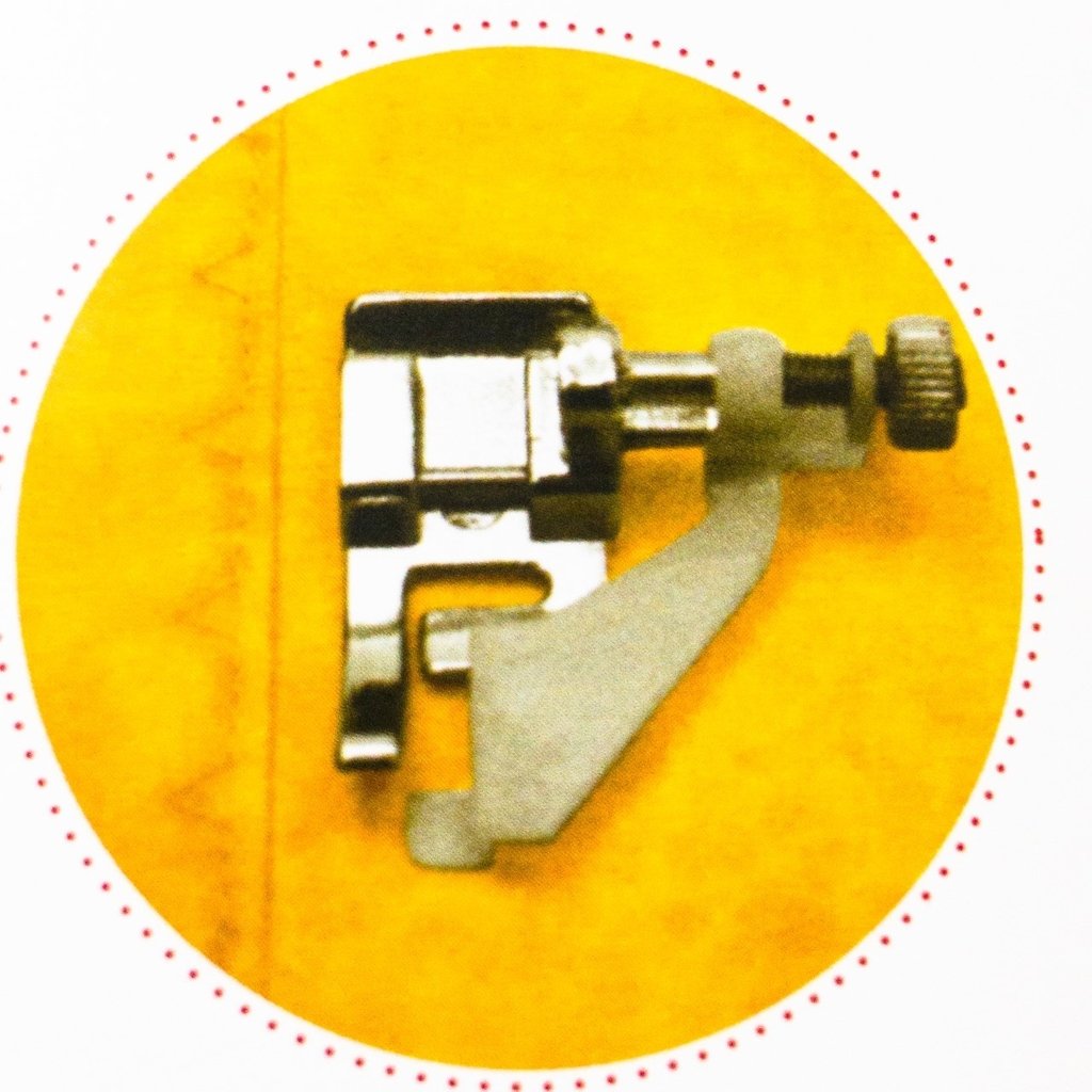 05 Calcador de Bainha Invisível com Regulagem de Teflon Domestica - 66093 - 2
