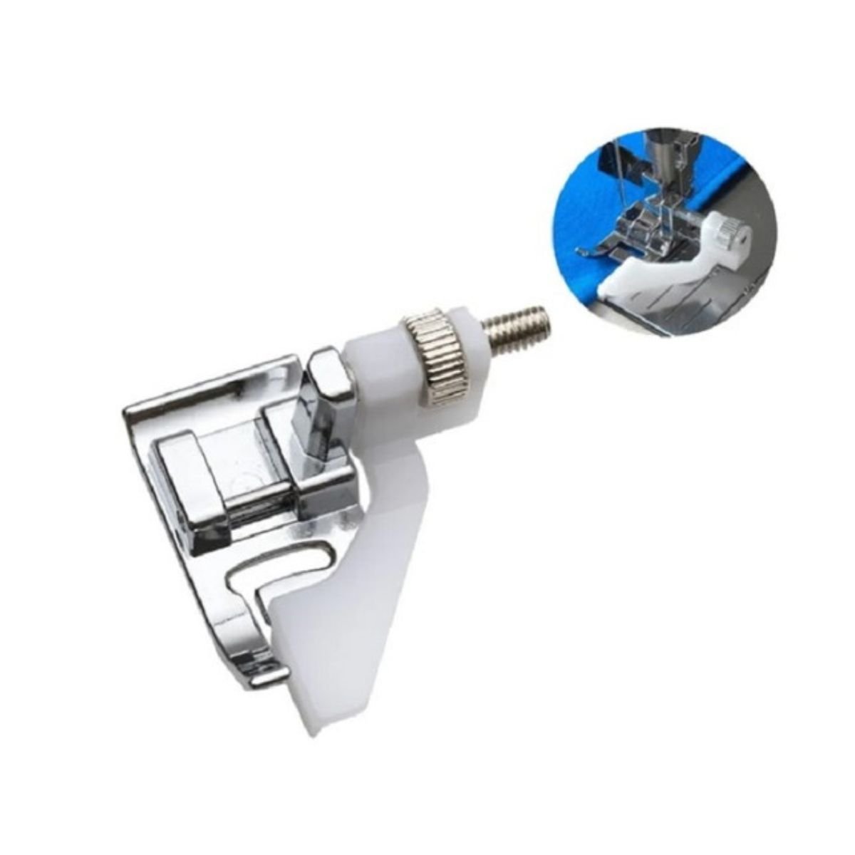 05 Calcador de Bainha Invisível com Regulagem de Teflon Domestica - 66093 - 1