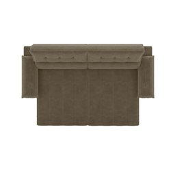 Sofá Santiago 2,20m Retrátil Reclinável Xflex Sofás Suede - 5