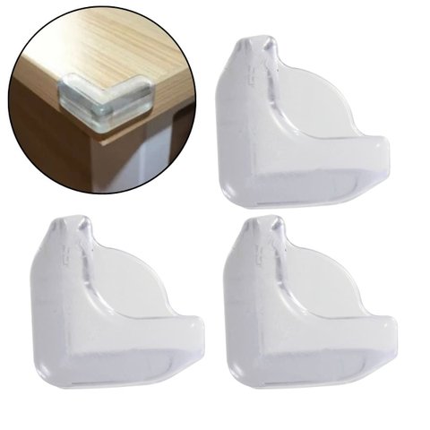 Protetor de Quina Pvc Flexível com Fita Dupla Face | Utilimix | 03 Un