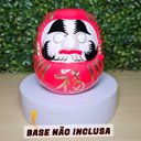 Ver imagem 6 de Enfeite Decorativo Daruma Boneco Sorte Paz Prosperidade Fortuna Zen Decoração Casa - Vermelho