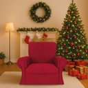 Ver imagem 1 de Poltrona Natalina Papai Noel Santa Claus Suede