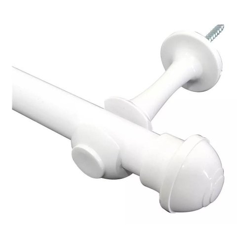 Varão para Cortina 3 Metros Simples com Kit de Instalação