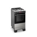 Ver imagem 1 de Fogão a Gás Mesa Inox Forno 50l Limpa Fácil e Acendimento Automático Esmaltec F4iai Inox 4 Bocas