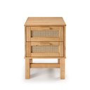 Ver imagem 1 de Mesa de Cabeceira Rattan 02 Gavetas