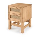 Ver imagem 2 de Mesa de Cabeceira Rattan 02 Gavetas