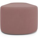 Ver imagem 7 de Cabeceira Cama Box Casal 140cm Lanna com Puff Recamier Doha W01 Suede Rosê - Lyam Decor