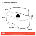 Ver imagem 5 de Kit Sofá e 02 Poltronas Orgânicas Living Bob com Almofadas Bouclê Verde Menta - Desk Design