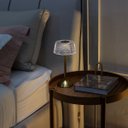 Ver imagem 5 de Luminária Touch Moderna LED Dourada Abajur Mesa Recarregável
