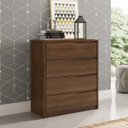 Ver imagem 1 de Cômoda 4 Gavetas Atria Demobile