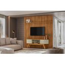 Ver imagem 1 de Painel com Rack New Laguna para Tv até 75 Polegadas - Cumaru Opala - Madetec