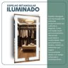 Espelho Retangular 70cm X 50cm Iluminado Touch Screen Led 3 Cores - 4
