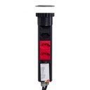 Ver imagem 3 de Mini Totem 4 Tomadas - 2 - 110v + 2- 220v Flex Qtmov