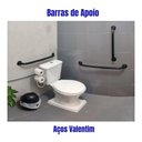 Ver imagem 4 de Alça de Segurança Barra de Apoio Banheiro 60cm Preto Oferta Cor Preto
