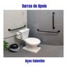 Alça de Segurança Barra de Apoio Banheiro 60cm Preto Oferta Cor Preto - 4
