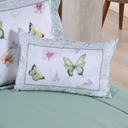 Ver imagem 4 de Kit Edredom Cobertor Solteiro Menina Girl Infantil Juvenil 4 Peças 300 Fios Estampado Borboletas