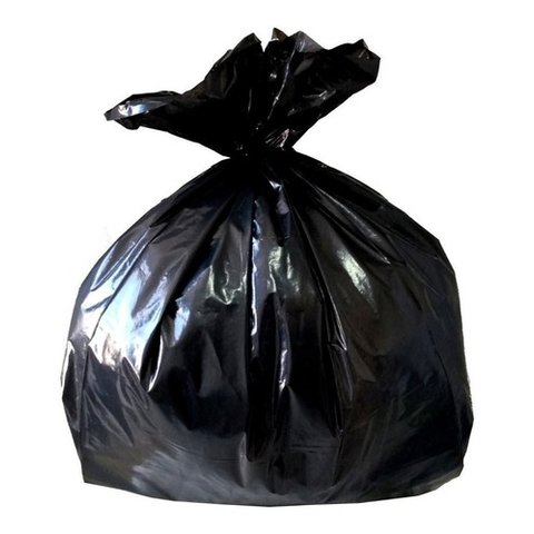 Saco Lixo 100 Litro Reforcado 0,15 Micras - 100 Unidades Cor:preto