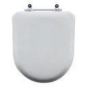 Ver imagem 1 de Assento Sanitário Almofadado Greca Branco para Vaso Belize