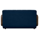 Ver imagem 5 de Sofá Orgânico Curvo Malbec 2 Lugares 130cm Bouclê Facto - Sofa Store:bouclê Azul Marinho